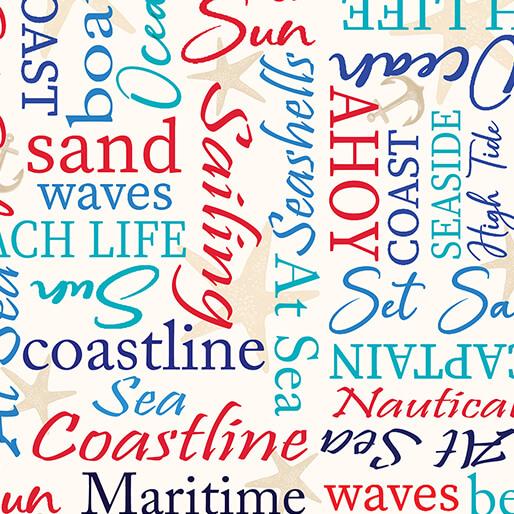 High Tides Coastal Words - Multi