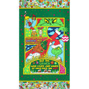 Holiday Dr Seuss 24" Grinch Panel - Green