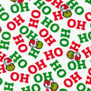 Holiday Dr Seuss Grinch Text - White
