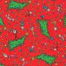 Holiday Dr Seuss Grinch Trees - Red