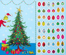 Holiday Dr Seuss How the Grinch Stole Christmas 36" Panel - Blue