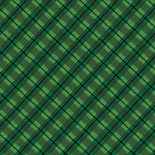 Holiday Farmhouse Plaid Country Plaid - Green