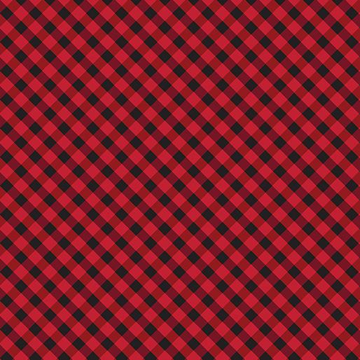 Holiday Farmhouse Plaid Farmhouse Gingham - Red