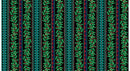 Holiday Frolic Border Stripe - Multi