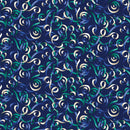 Holiday Frolic Ribbon Frolic  - Navy