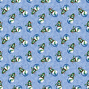 Holiday Frolic Snowman - Light Blue