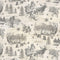 Holiday Nostalgia Toile - Gray