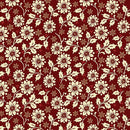 Holiday Tidings Flower Berry - Black with Gold Metallic