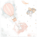Honey Bunny Bunny In Clouds - White
