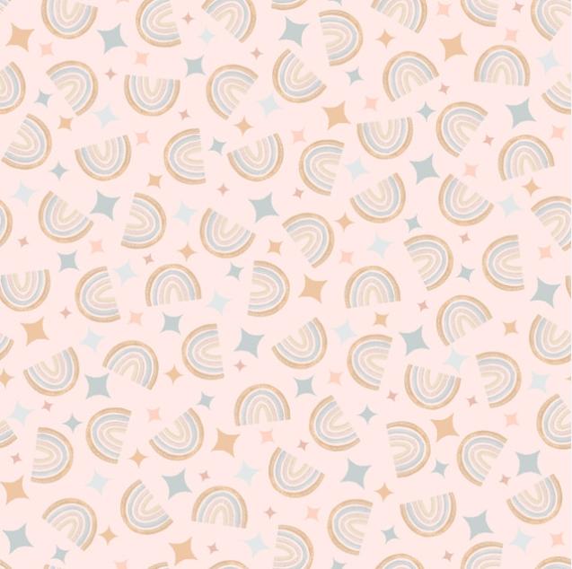 Honey Bunny Rainbows - Light Pink