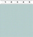 Honeybee Houndstooth - Light Teal