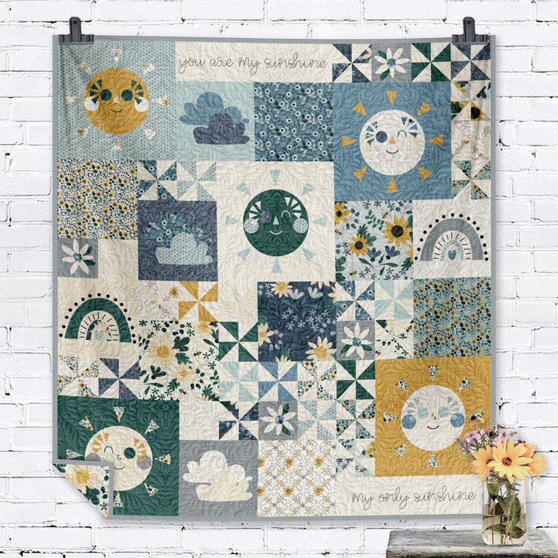 Honeybee Sunshine Pattern 44" x 48"
