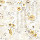 Honeycomb Garden Making Honey - Beige