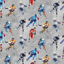 Ice Hockey Players - Light Gray