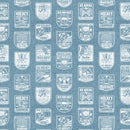 Ice Hockey Tonal Patches - Medium Blue