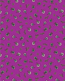 Jacobean Garden Petite Blossoms - Berry