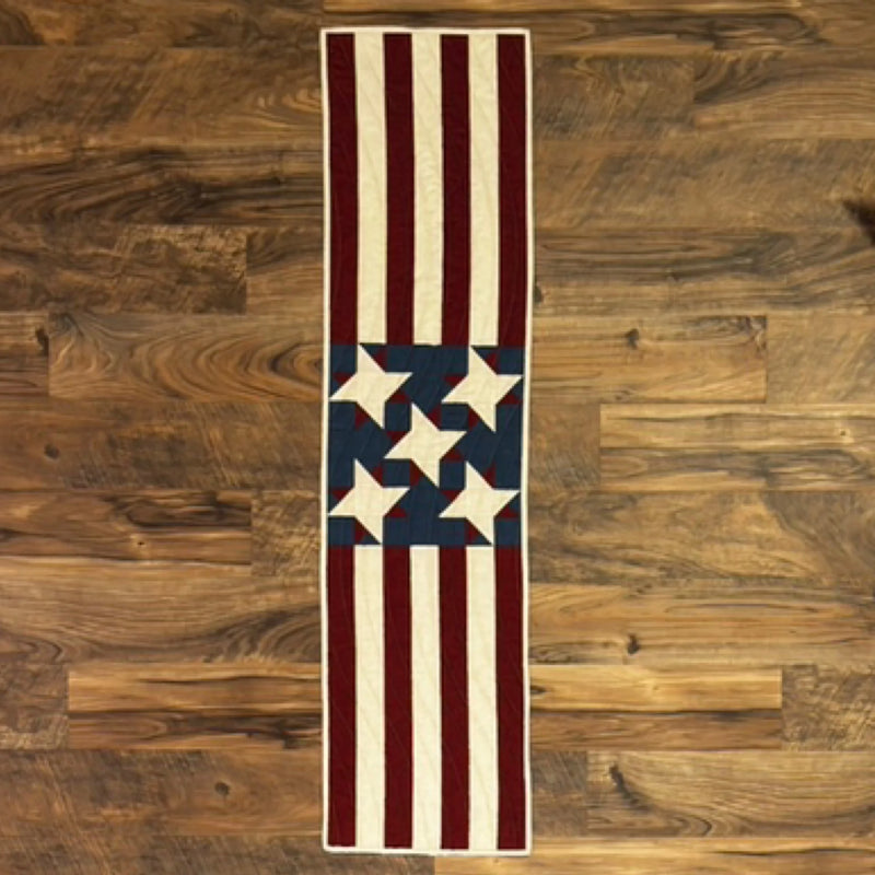 Nantucket Stars Table Runner Pattern