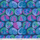 Kaffe Collective Feb 25 Palm Leaves - Blue
