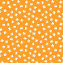 Kitty the Cat - Paw Prints Orange