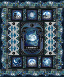 La Luna Quilt Pattern 77" x 83"