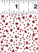 Ladybug Mania Dot White