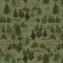Lake & Lodge Trees - Olive