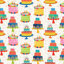 Let's Eat Cake Birthday Cakes - White