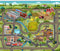Let's Go 36" Canvas Play Mat - Multi