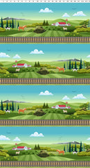 Let's Go Border Stripe - Multi