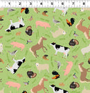Let's Go Farm Animals - Green