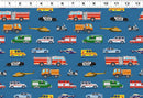 Let's Go Rescue Vehicles - Dark Blue