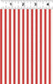 Let's Go Stripe - Red