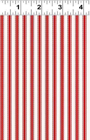 Let's Go Stripe - Red