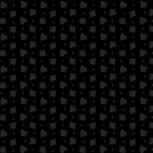 Let's Play Card Suits - Black
