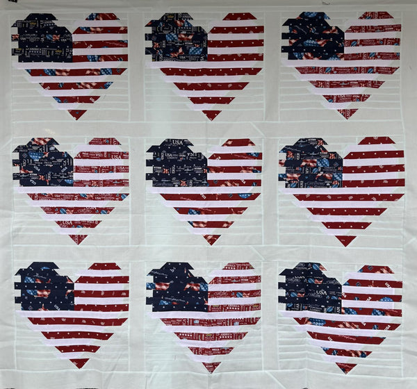 Letters From Home - Love Boldly Quilt Kit