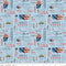 Letters From Home Text - Blue