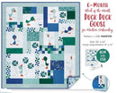 Little Boy Blue Duck Duck Goose USB/Pattern for Machine Embroidery