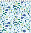 Little Boy Blue Main Print - Pale Blue