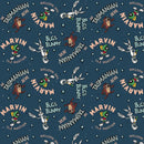 Looney Tunes Retro Characters - Denim