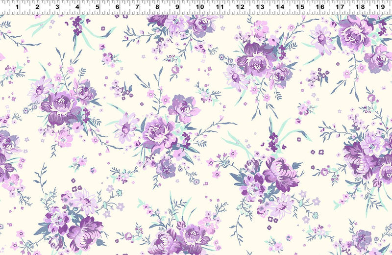 Louisa Bouquets - Light Cream