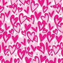 Love You Fur-Ever Hearts Forever - White/Pink