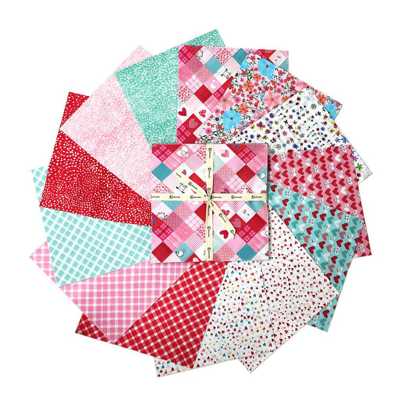 Love is in the Air 10" Squares - 42 pcs