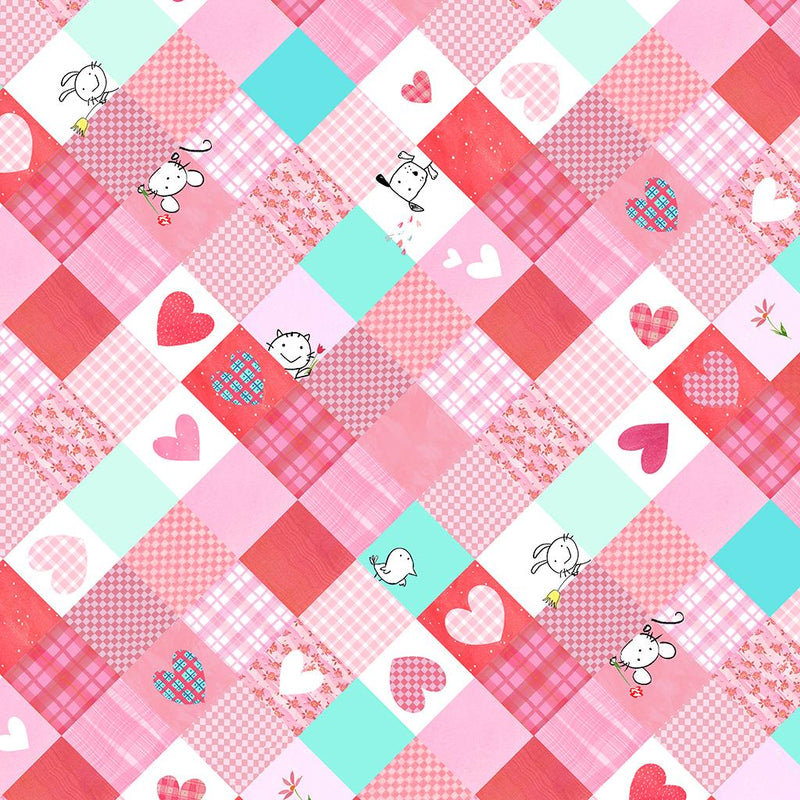 Love is in the Air Patchwork - Multi