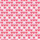 Love is in the Air Peekaboo Hearts - Pink
