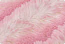 Luxe Cuddle Frosted Shaggy - Snow/Bubblegum