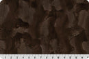 Luxe Cuddle Hide - Chocolate 24"x60" pre-cut