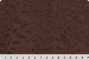 Luxe Cuddle Poppy - Coffee 60"x60" pre-cut