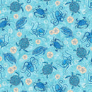 M'Ocean Tossed Ocean Motifs - Aqua