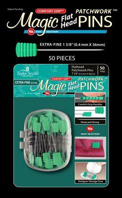 Magic Pins Flathead Patchwork Pins – Bits 'n Pieces Quilt Shop