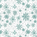 Magical Season Snow Frost - White/Teal enhanced with Pearlescent